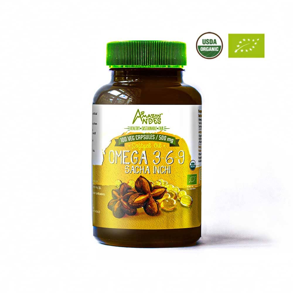 Omega 3 6 9 de Sacha Inchi en cápsulas Faviofra